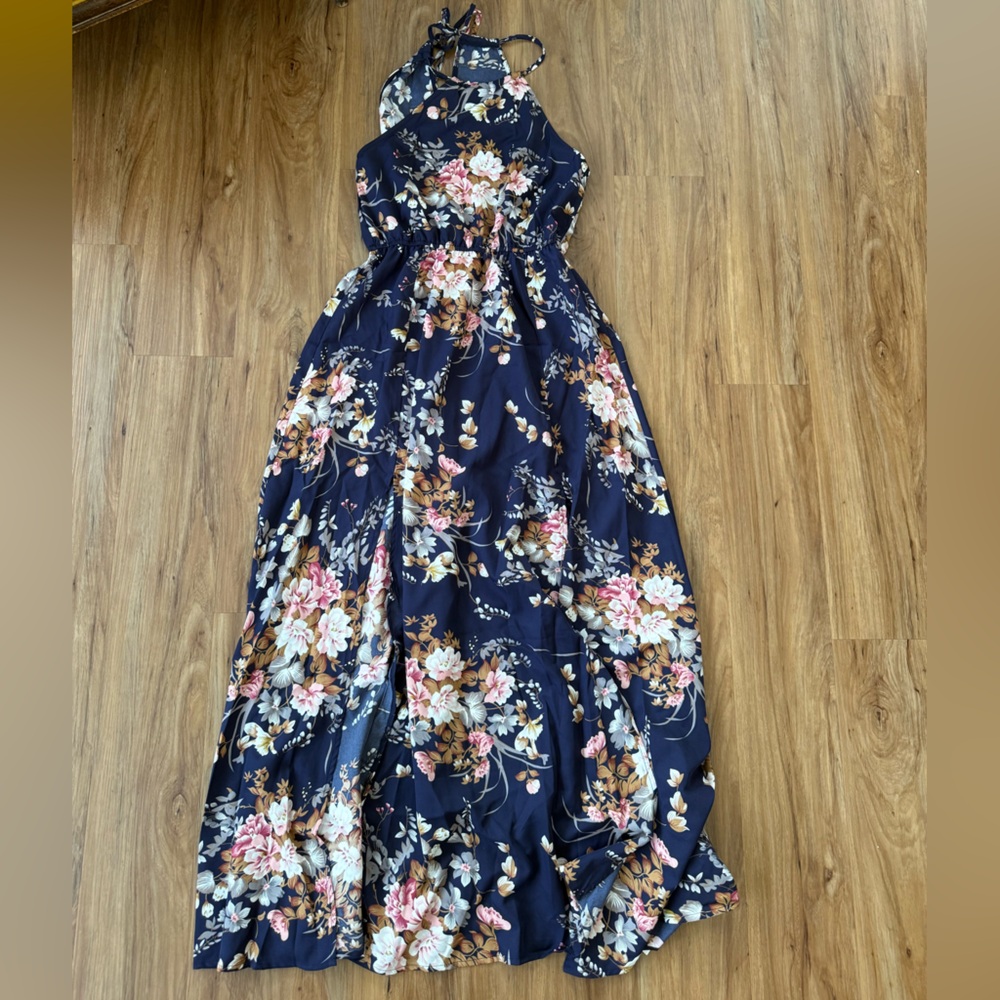 CupShe Hermine Halter Slip Dress